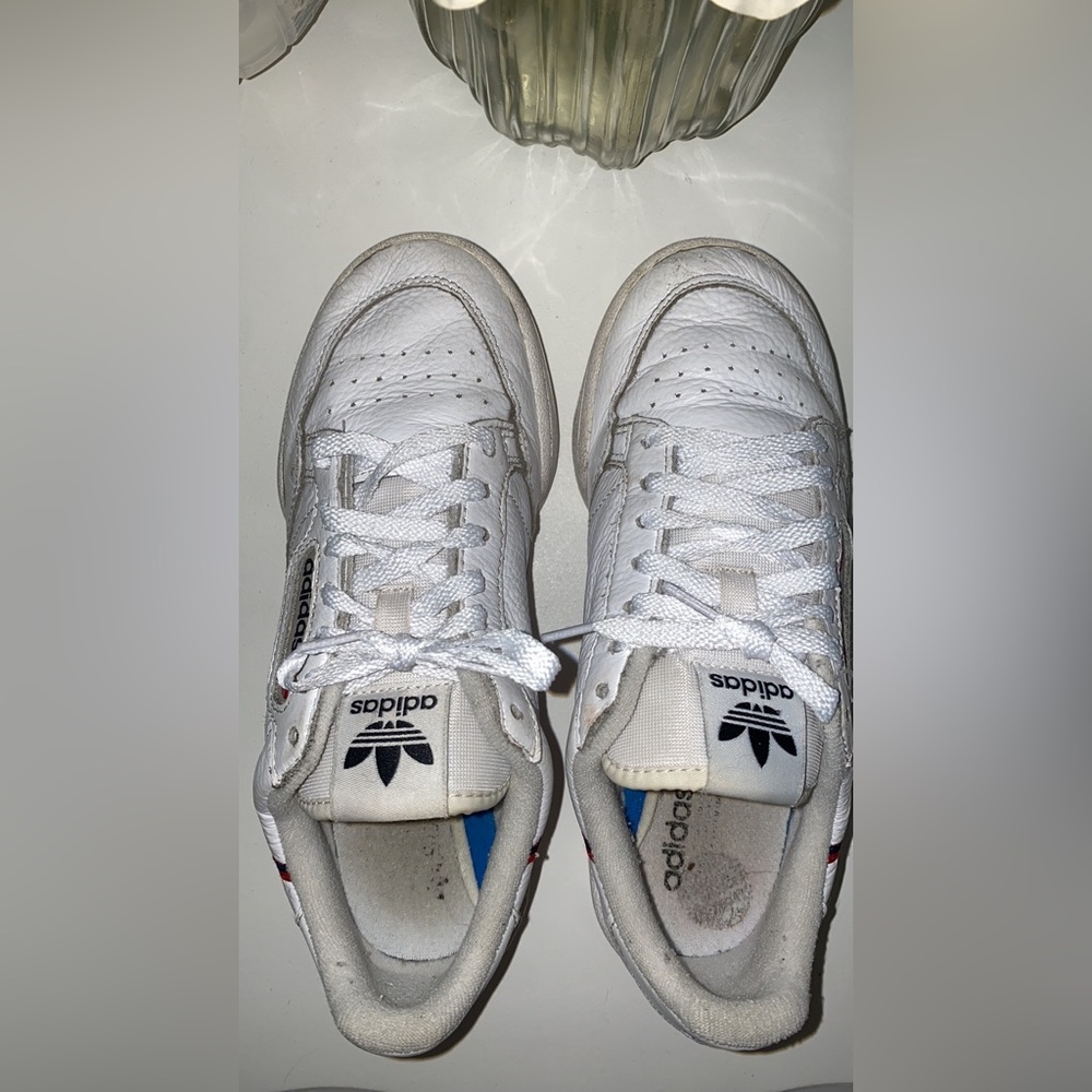 Boys Adidas Leather Sneakers - Picture 7 of 9